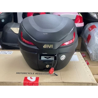 Thùng givi B27NX - Thùng givi 27 lit mới nhất của givi kèm đế MP60N và ốc gắn, hàng givi chính hãng, bảo hành 2 năm