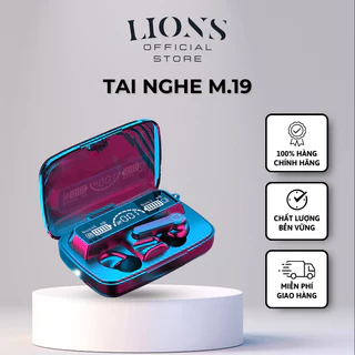 Tai Nghe Bluetooth M19 Phiên Bản Pro Nâng Cấp Pin Trâu, Nút Cảm Ứng, Màn Hình Led Gaming Chống ồn