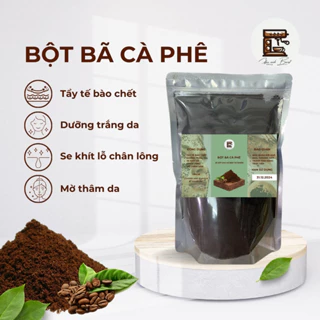 BỘT BÃ CÀ PHÊ từ thiên nhiên đắp mặt, tắm trắng, tẩy da chết nguyên chất, cà phê mộc rang xay, chất lượng cao