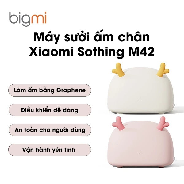 Máy sưởi ấm chân Xiaomi Sothing M42 – 3 chế độ nhiệt