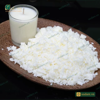 Sáp Đậu Nành Vẩy làm nến thơm [Soy Wax], 100% từ dầu đậu nành tự nhiên. Nguyên liệu làm nến - Uudam Handmade