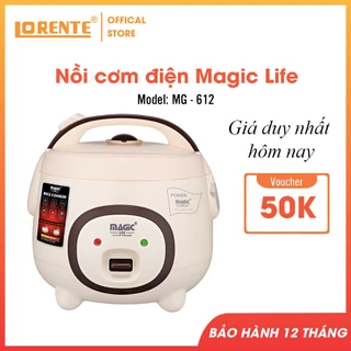 Nồi cơm điện 1.2L nồi cơm điện mini Magic Life đa năng dung tích nồi cơm điện tử nồi cơm điện đa năng nồi cơm điện nhỏ.