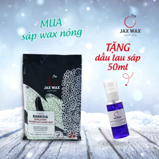 Sáp wax nóng Jax Wax Australia Banksia dạng hạt 500g cho da nhạy cảm