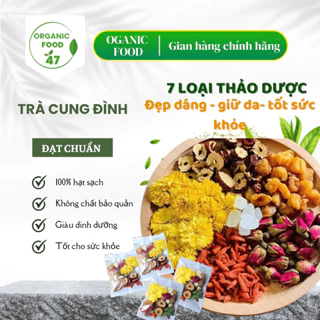 Trà dưỡng nhan cung đình 7 vị đẹp dáng, giữ da, thanh lọc cơ thể tốt cho sức khỏe