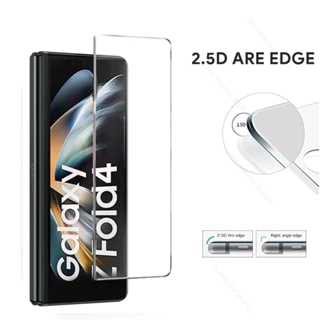 Dán kính cường lực trong suốt cho Samsung Z Fold 5, Z Fold 4, Z Fold 3 5G không full mà dùng chung với ốp và bao da