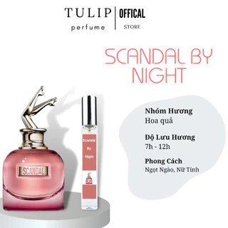 Nước Hoa Nữ 10ML Thơm Lâu Scandal By Night Quyến Rũ, Sang Chảnh