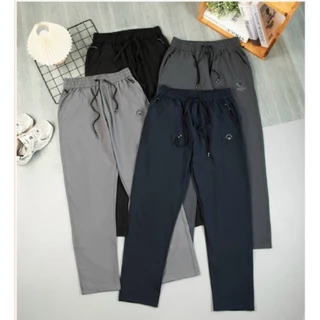 Quần Jogger Nam Nữ,Chất Vải Gió Mềm Mịn,Thoáng Mát,Thiết Kế Đơn Giản,Nam Nữ Đều Mặc