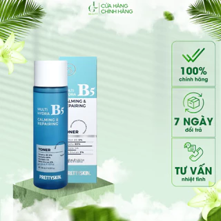 Nước Hoa Hồng Phục Hồi Dưỡng Trắng Da Multi Hydra B5 Calming & Repairing Prettyskin