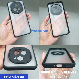 [Huawei Honor Magic 5 Pro/ Ultimate] Ốp lưng chống sốc,chống va đập UltraRock lưng nhám cao cấp