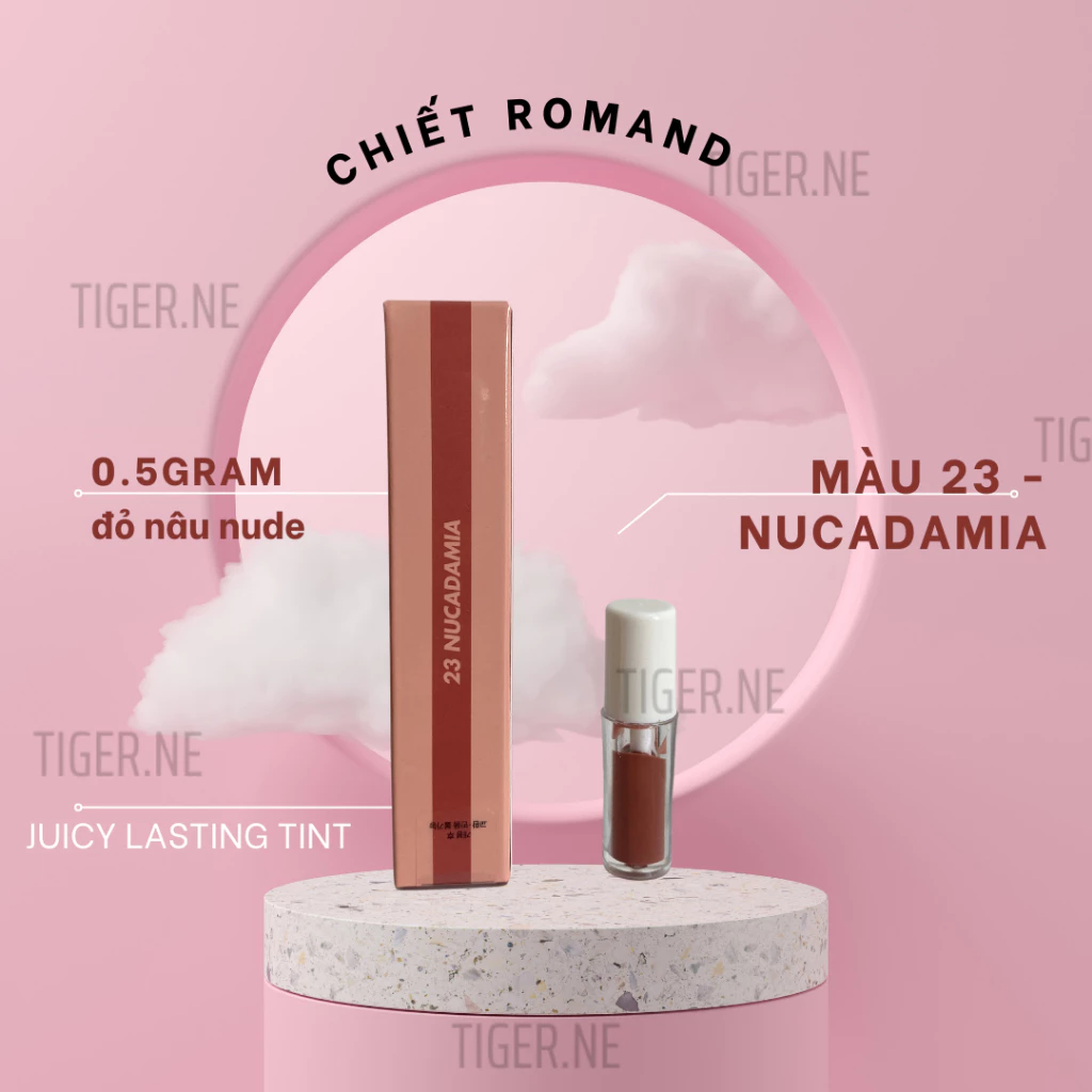 Son Chiết - Son Tint Lì Romand Juicy Lasting Tint 0.5GRAM