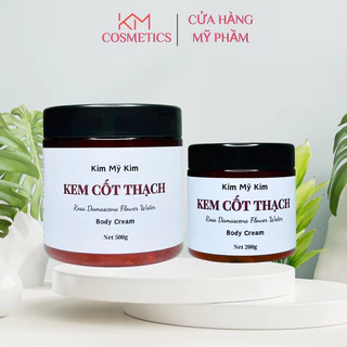 Kem dưỡng trắng da cốt thạch Kim Mỹ Kim size 500g và 200g