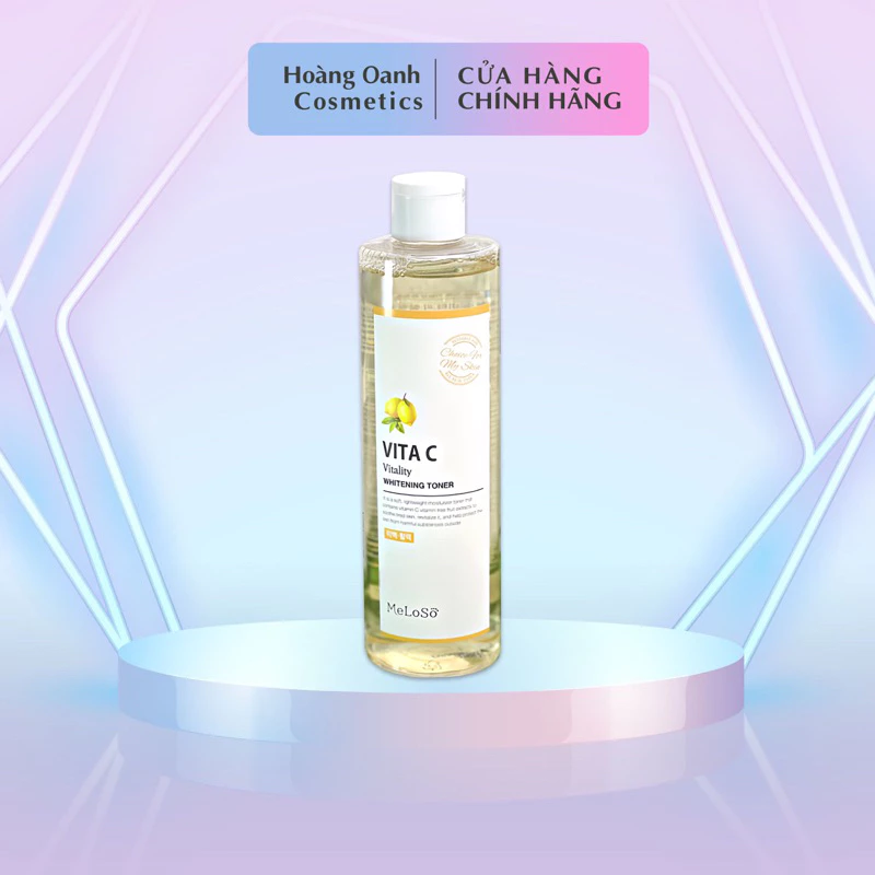 Toner Vitamin C trắng da Meloso Vita C Vitality Whitening Toner 300ml