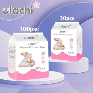 Bịch 100 Miếng Lót Thấm Sữa Ulachi Siêu Thấm, Dùng Một Lần