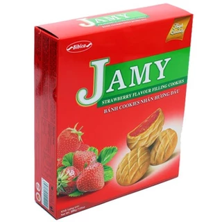 Bánh Jamy nhân mứt (Dâu; Cam; Nho) - HG 200g; Gói 120g - Bibica