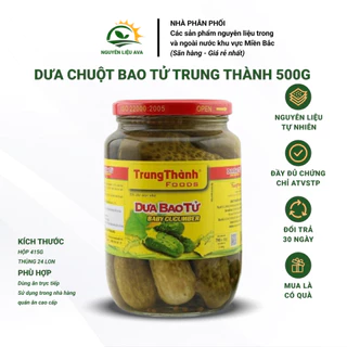 Dưa Bao Tử Trung Thành Hũ 500Ggr - Dùng Ăn Kèm, Chế biến món ăn