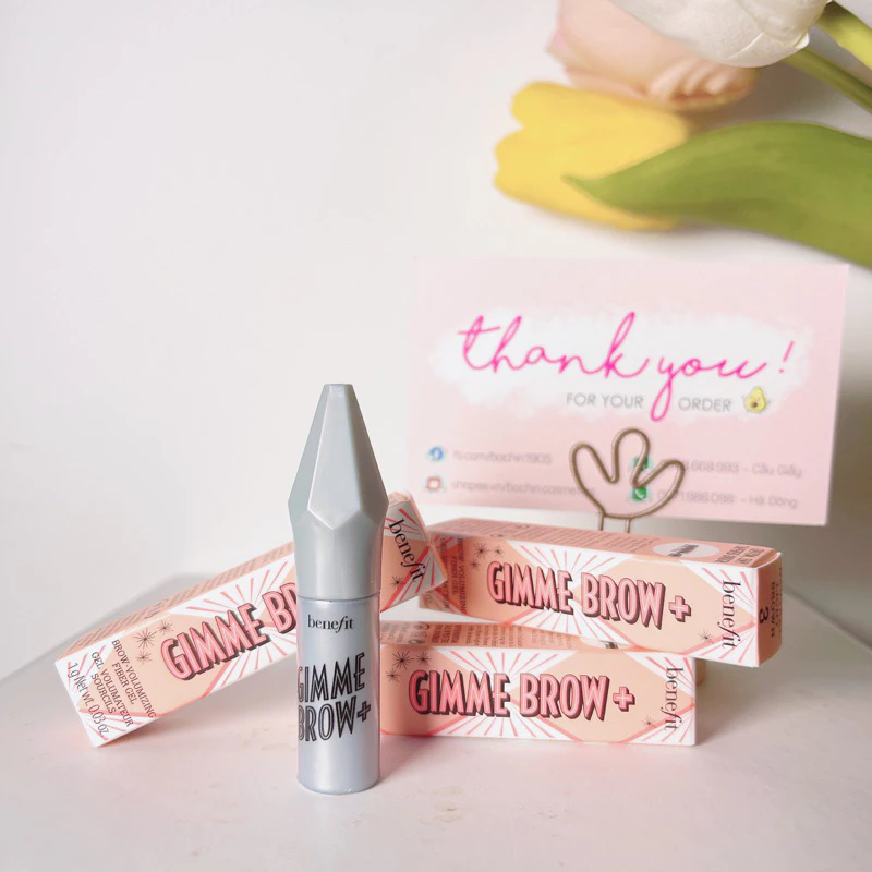 Chuốt lông mày mascara Benefit Gimme Brown+