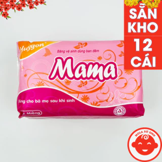 Băng vệ sinh mama cho mẹ sau sinh 12 miếng