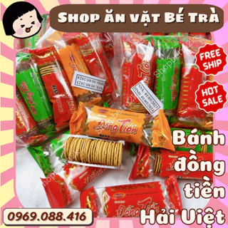 Bánh quy Đồng Tiền Hải Việt [1bịch/10gói]