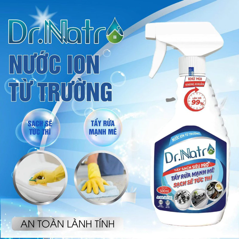 Nước tẩy đa năng Dr Natro