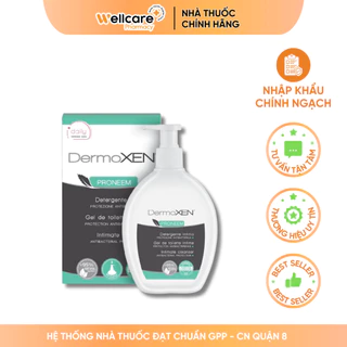 Dung dịch vệ sinh Dermoxen Proneem [Chính hãng] - Chai 200ml hỗ trợ ngăn ngừa nhiễm khuẩn cho phụ nữ có thai, sau sinh