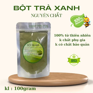 100gram Bột Trà Xanh nguyên chất