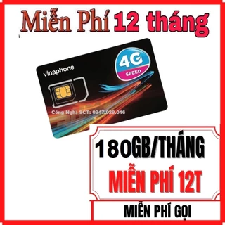 [ FREE 1 NĂM ] SIM 4G VINAPHONE 12VD149/12D159V 7GB/NGÀY MIỄN PHÍ NGHE, GỌI, SMS MỖI THÁNG