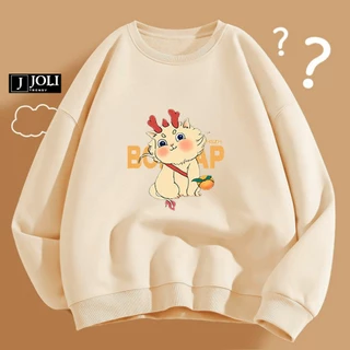 Áo Sweater Baby Dragon Nam Nữ By JOLI Unisex Chất Nỉ Lót Bông Form Rộng