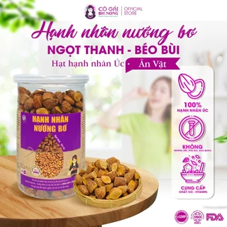 Hạnh Nhân Nướng Bơ CÔ GÁI BH.NONG Hũ 300g