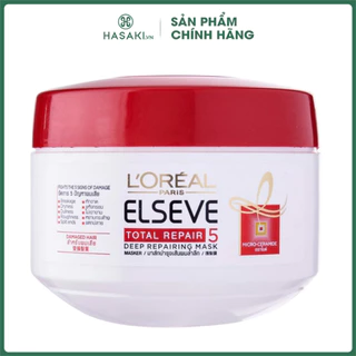 Kem Ủ Phục Hồi Tóc Hư Tổn L'Oreal Mask Total Repair 5 200ml Hasaki Sản Phẩm Chính Hãng