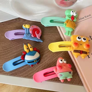 Kẹp mỏ vịt hoạt hình 3D 8cm kẹp tóc búi tóc tiện lợi dễ thương Tatitava