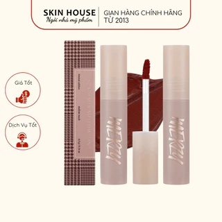 Son Kem Merzy Academia Mellow Tint Siêu Lì, Chuẩn Màu, Mịn Mướt 4g