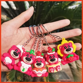 Móc Khoá Siêu Cute Gấu Dâu Lotso Dễ Thương Nhiều Mẫu