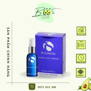 Serum dịu da iS Clinical Hydra Cool 30ml | Tinh chất phục hồi, dưỡng ẩm và làm dịu da, giảm kích ứng