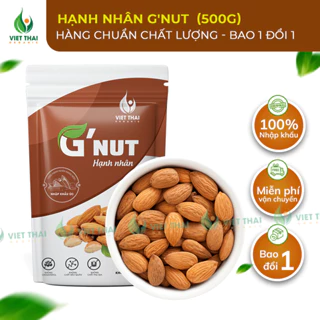 Hạnh nhân G'Nut Tách Sẵn Vỏ Nhập Khẩu Úc Ăn Kiêng, Nấu Sữa, Làm Bánh 500g (Việt Thái Organic)