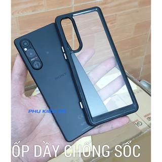 [Sony Xperia 1 Mark 5 / V] Ốp lưng chống sốc,chống va đập lưng trong cao cấp Hybrid Air Case