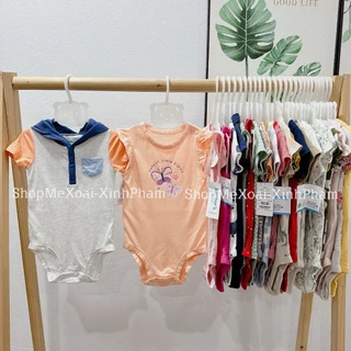 [SIZE 6-9M 7-8,5kg LINK 3] BODYSUIT CARTER, BODYCHIP CỘC TAY MIX HÃNG CHO BÉ