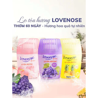 Lọ tỏa hương Lovenose 250ml thơm 60 ngày hương hoa quả tự nhiên