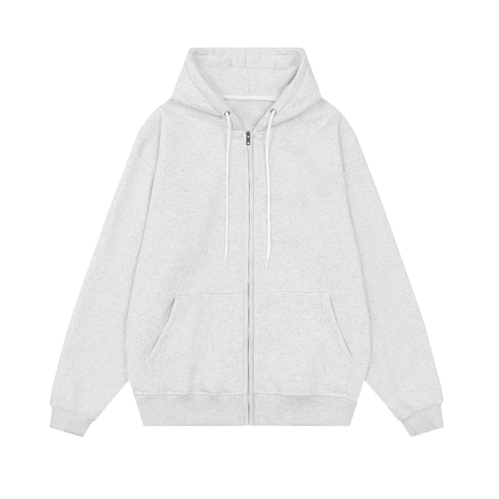 Áo Hoodie Zip Frozen Trơn Local Brand, Áo Khoác Nỉ Phong Cách Hàn Quốc, Unisex Nam, Nữ