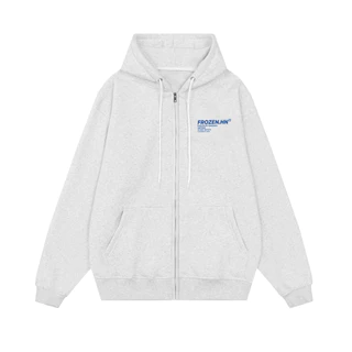 Áo Hoodie Zip Frozen Night Life Local Brand, Áo Khoác Nỉ Phong Cách Hàn Quốc, Unisex Nam, Nữ