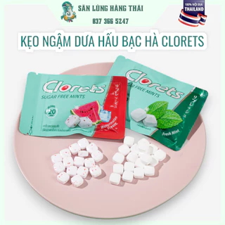 Kẹo Ngậm Dưa Hấu Bạc Hà Clorets