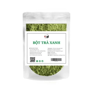 Bột trà xanh sấy lạnh nguyên chất đắp mặt hữu cơ 100% Organic - MỘC TRÀ 98