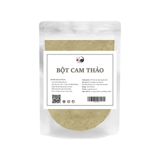 Bột Cam Thảo Nguyên chất ,Trắng da, giảm mụn, mờ thâm nám, trẻ hoá 100% oganic - MỘC TRÀ 98