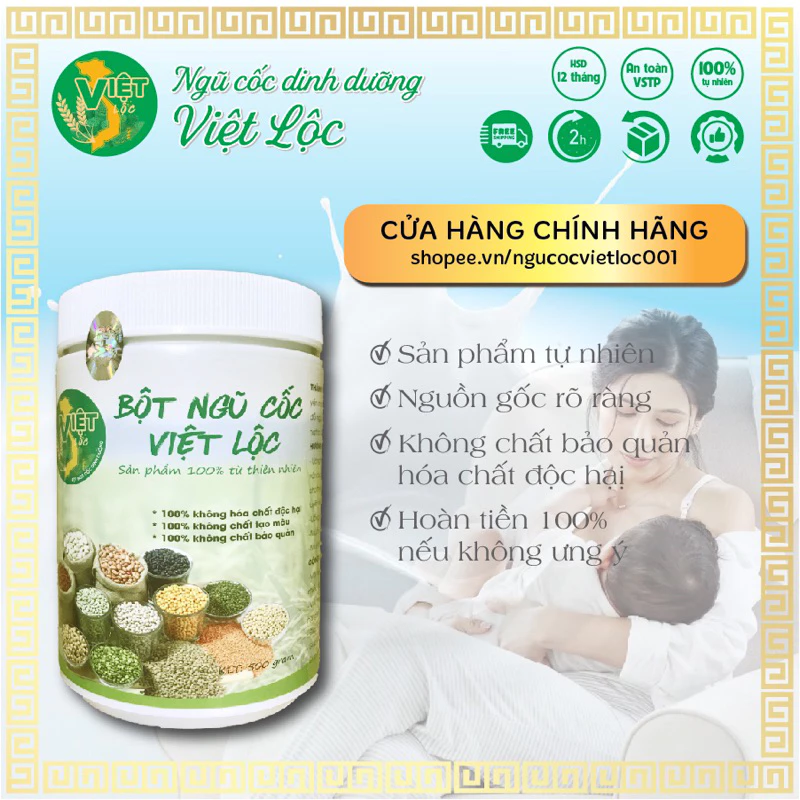 Ngũ Cốc Việt Lộc [ Mẹ Sau Sinh , Mẹ Bầu][Date mới]