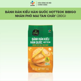 [HN] Bánh rán Hàn Quốc Hotteok bibigo - nhân Phô mai tan chảy Cheese Mix (4 bánh to nhân đầy)