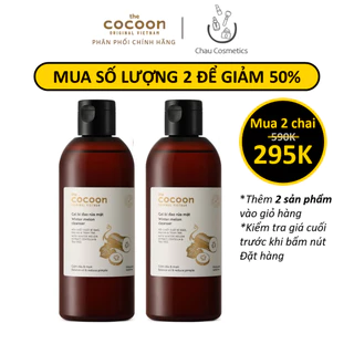 Gel bí đao rửa mặt Cocoon (sữa rửa mặt) 140ml - 310ml bigsize