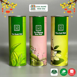 Trà Lon Giấy Phúc Long 100g - Trà Xanh | Sen | Lài