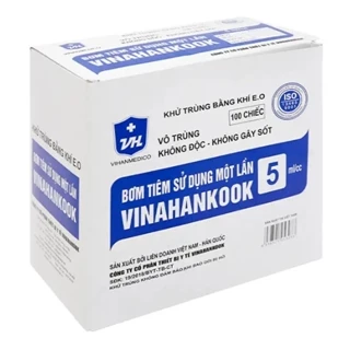 Bơm Tiêm 5ml Vinahankook - 100c