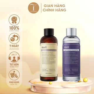 Nước Hoa Hồng Không Mùi Dưỡng Ẩm Và Làm Mềm Da Dear, Klairs Supple Preparation Unscented Toner 180ml - Yolobeauty