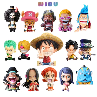 Mô hình One Piece chibi Luffy Zoro Sanji Ace Sabo Nami Robin Choper Usopp Brook Franky Jinbei Boa Hancok Doflamingo Kuma