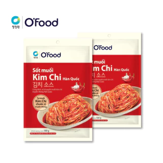 Combo 2 gói sốt muối kim chi ofood 180g ( tự làm kim chi chuẩn vị hàn quốc)